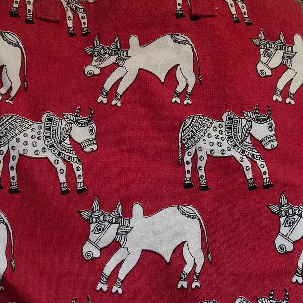 🐄 🐮 canvas tote 🚒 🚲 🚒 🚲 🚒 🚲